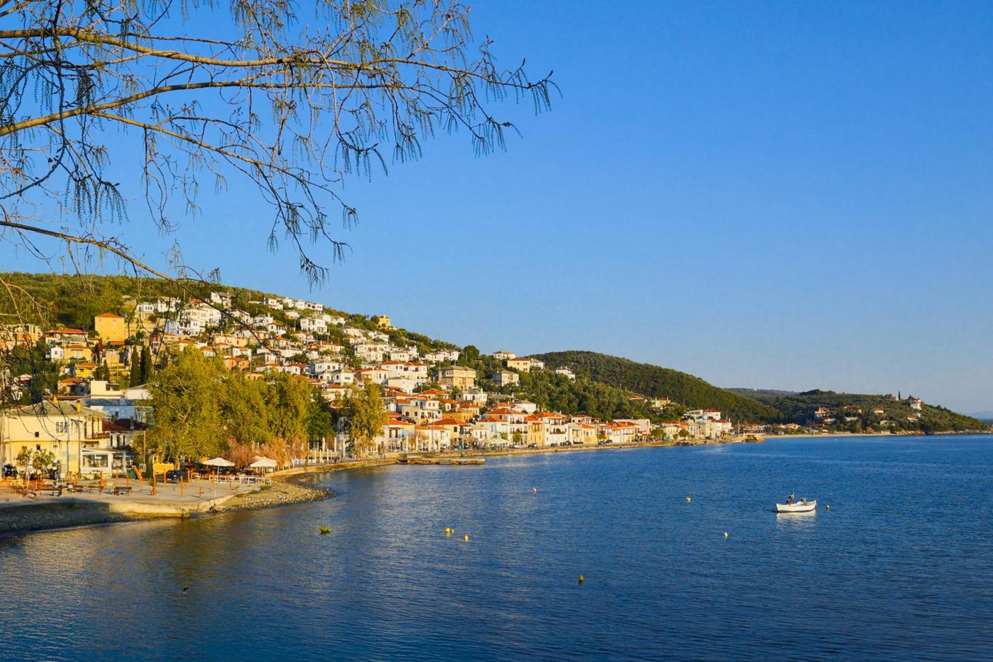 Με Θέα Το Ηλιοβασιλεμα 2 Villa Afissos Exterior photo